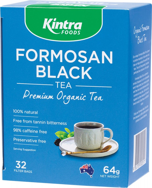 KINTRA FOODS Formosan Black Tea  Tea Bags 32