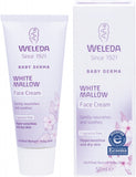 WELEDA White Mallow Face Cream  Baby Derma - Fragrance Free 50ml