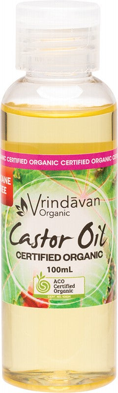 VRINDAVAN Castor Oil  Certified Organic 100ml
