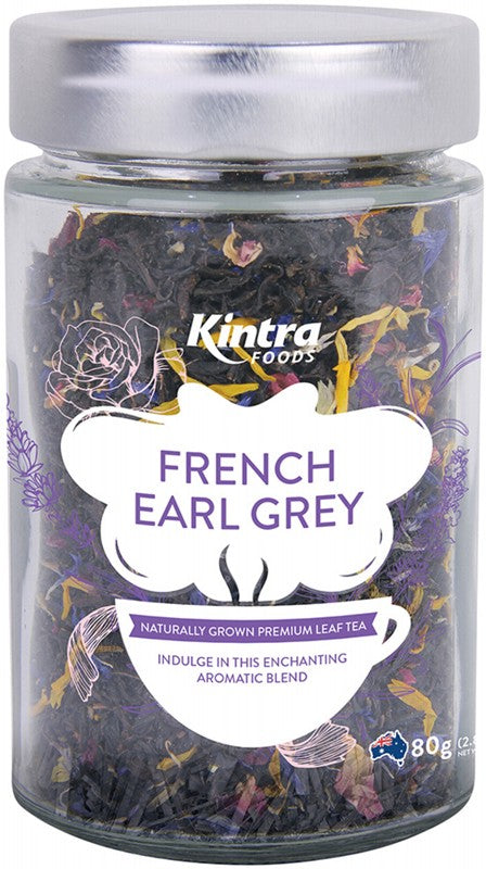 KINTRA FOODS Loose Leaf Tea  French Earl Grey 80g