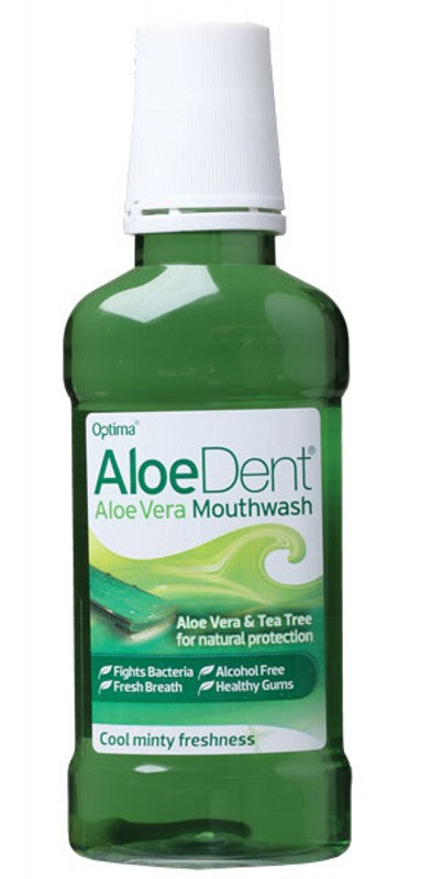 ALOE DENT Mouthwash - Alcohol Free  Aloe Vera & Tea Tree 250ml