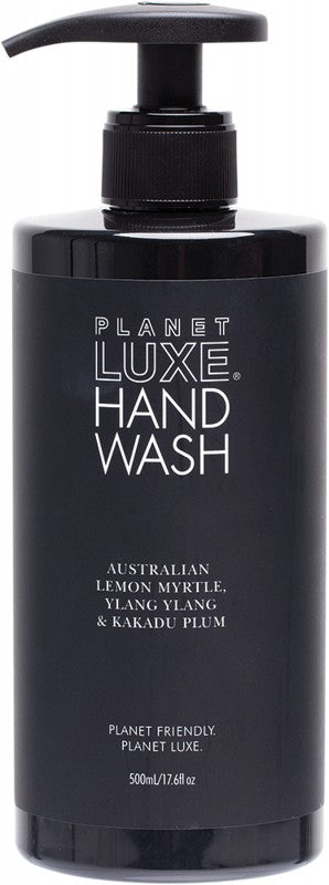 PLANET LUXE Hand Wash  Lemon Myrtle Blend - Black 500ml