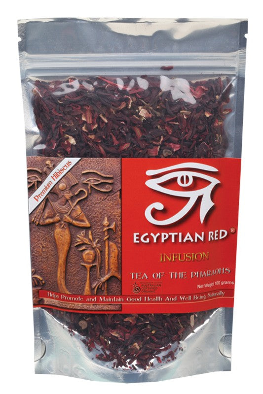 EGYPTIAN RED Herbal Loose Leaf Tea  Tea Of The Pharaohs 100g