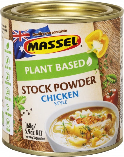 Massel Plant Based Stock Powder Chicken Style G/F 168g