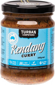 TURBAN CHOPSTICKS Curry Paste  Rendang Curry 240g