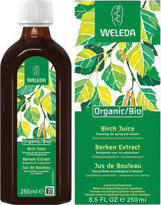 WELEDA Organic Bio Birch Juice  Liquid Food Supplement 250ml