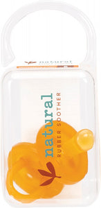 NATURAL RUBBER SOOTHERS Soother - Twin Pack  Small Orthodontic (0-6 Mths) 2