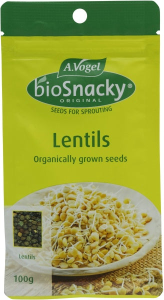 A.Vogel BioSnacky Lentil Sprouting Seeds 100g