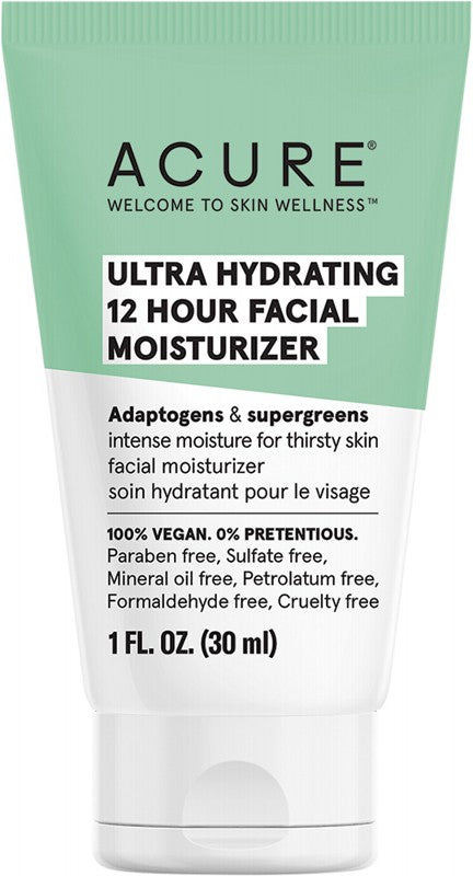 ACURE Ultra Hydrating  12 Hour Facial Moisturizer 30ml