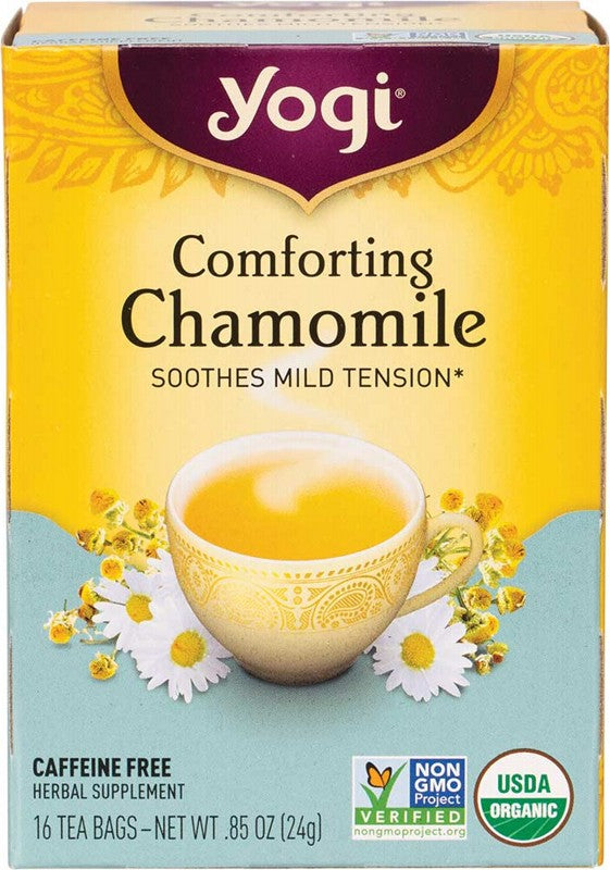 YOGI TEA Herbal Tea Bags  Comforting Chamomile 16