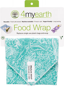 4MYEARTH Food Wrap  Ocean Life - 30cmx30cm 1