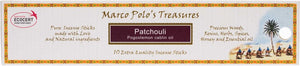 MARCO POLO'S TREASURES Incense Sticks  Patchouli 10
