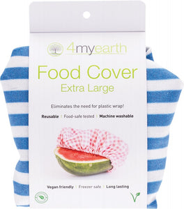 4MYEARTH Food Cover  Denim Stripe - XL 1