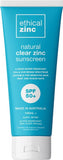 ETHICAL ZINC Natural Clear Zinc Sunscreen  SPF 50+ 100ml