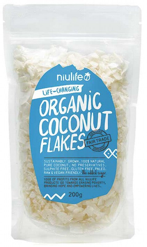 NIULIFE Flaked Coconut 200g