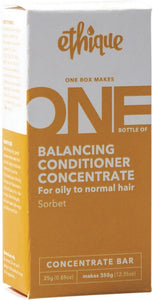 ETHIQUE Balancing Conditioner Concentrate  Sorbet - For Oily To Normal Hair 25g
