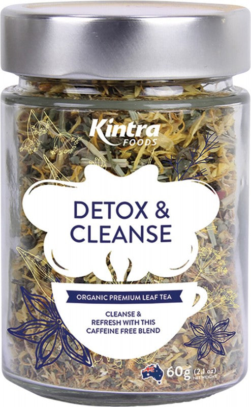 KINTRA FOODS Loose Leaf Tea  Detox & Cleanse 60g