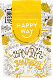 HAPPY WAY Whey Protein Powder  Banana 60g