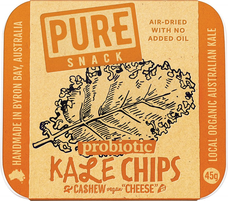 EXTRAORDINARY FOODS Pure - Kale Chips  Cashew 'Cheese' 45g