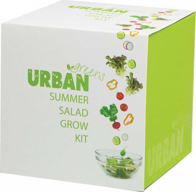 URBAN GREENS Grow Kit  Summer Salad - 10x10cm 1