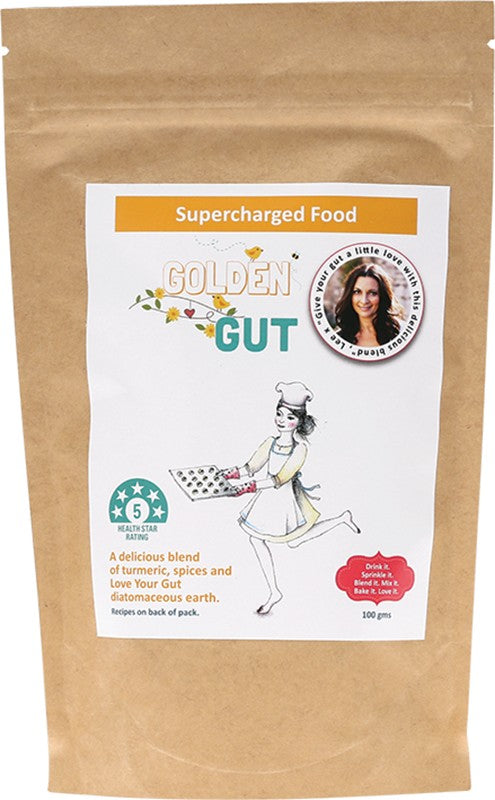 SUPERCHARGED FOOD Golden Gut Powder 100g