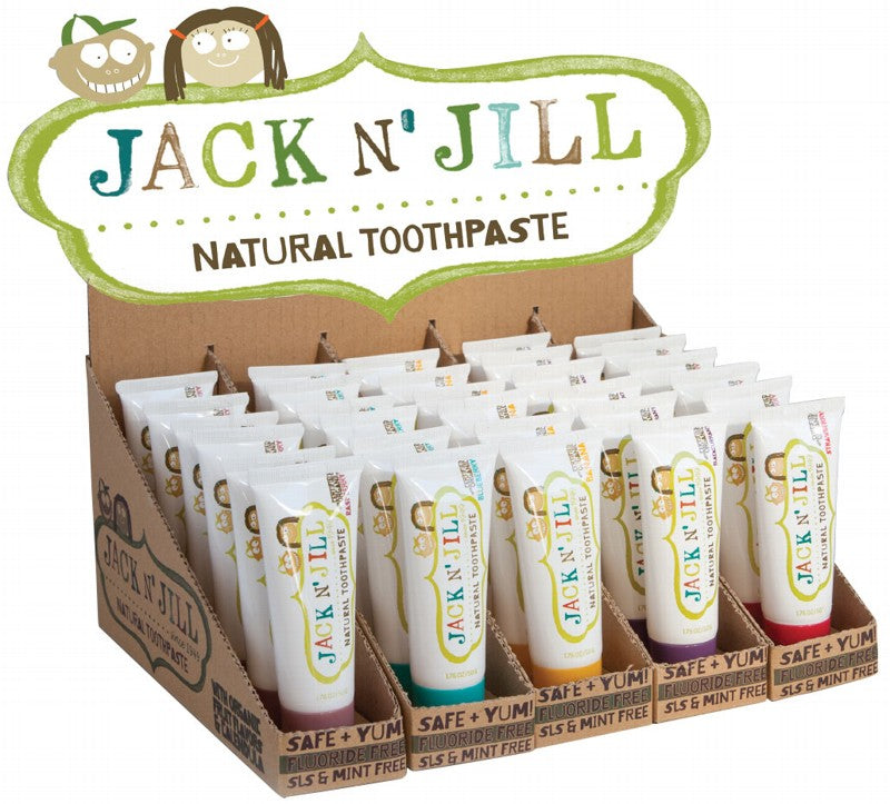 JACK N' JILL Toothpaste Backing Card  Slots Into 5 Toothpaste Outers Stock Not Included 1