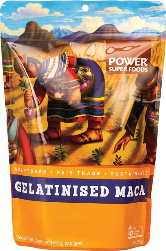 POWER SUPER FOODS Gelatinised Maca  "The Origin Series" 500g
