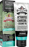 MY MAGIC MUD Activated Charcoal Toothpaste  Spearmint 113g