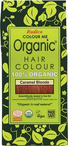 RADICO Colour Me Organic - Hair Colour  Powder - Caramel Blonde 100g