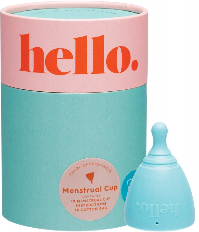 THE HELLO CUP Menstrual Cup - Blue  S/M 1