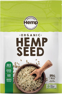 ESSENTIAL HEMP Organic Hemp Seeds  Hulled 114g