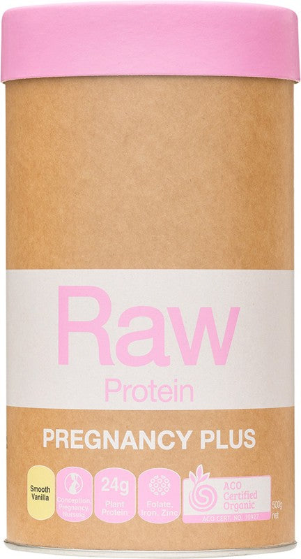 AMAZONIA Raw Protein Pregnancy Plus  Smooth Vanilla 500g