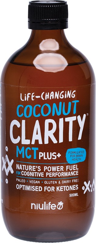 NIULIFE Coconut MCT Plus+  Clarity 500ml