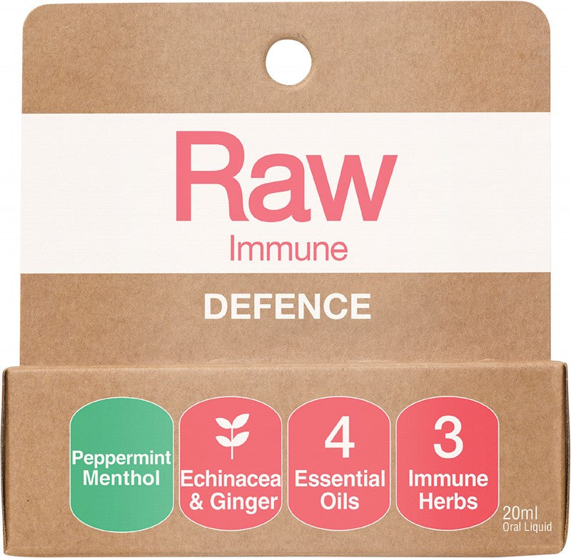 AMAZONIA Raw Immune Defence  Peppermint Menthol 20ml