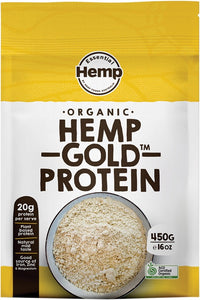 ESSENTIAL HEMP Organic Hemp Gold Protein  Contains Omega 3, 6 & 9 450g