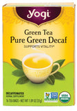 YOGI TEA Herbal Tea Bags  Pure Green Decaf 16
