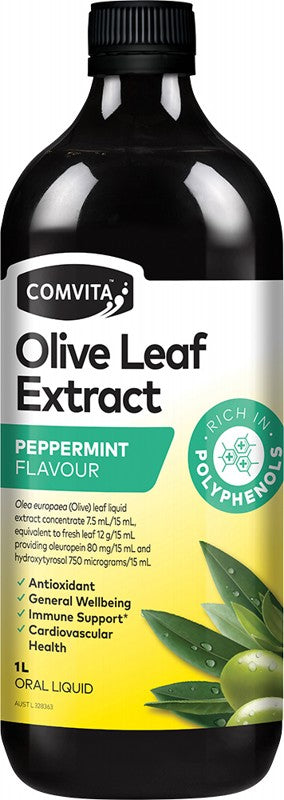 COMVITA Olive Leaf Extract  Peppermint 1L