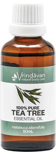VRINDAVAN Essential Oil (100%)  Tea Tree 50ml