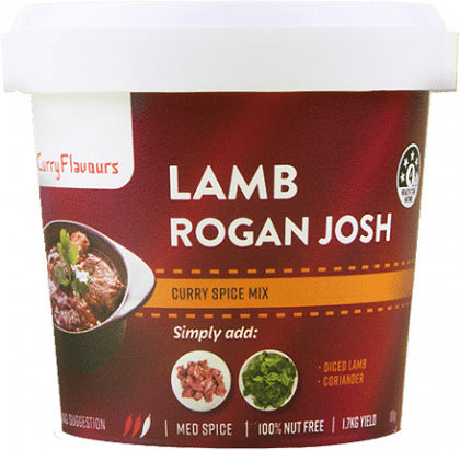 Curry Flavours Lamb Rogan Josh Curry Spice Mix Tub 100g
