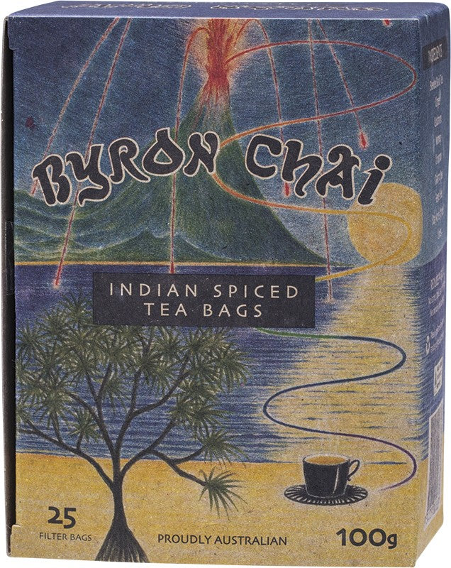 BYRON CHAI Indian Spiced Tea Bags 25