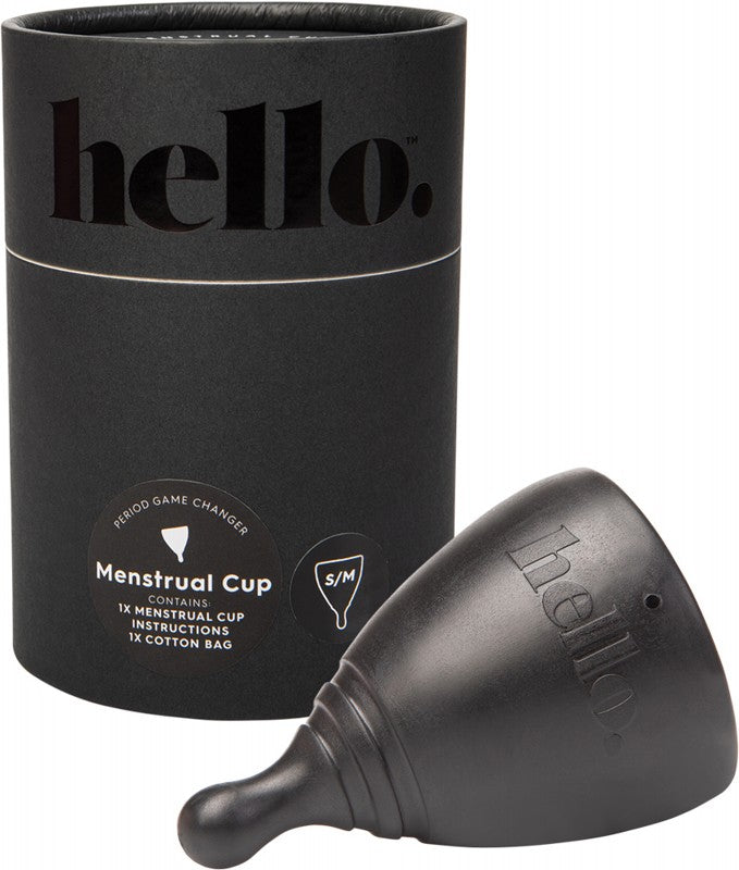 THE HELLO CUP Menstrual Cup - Black  S/M 1