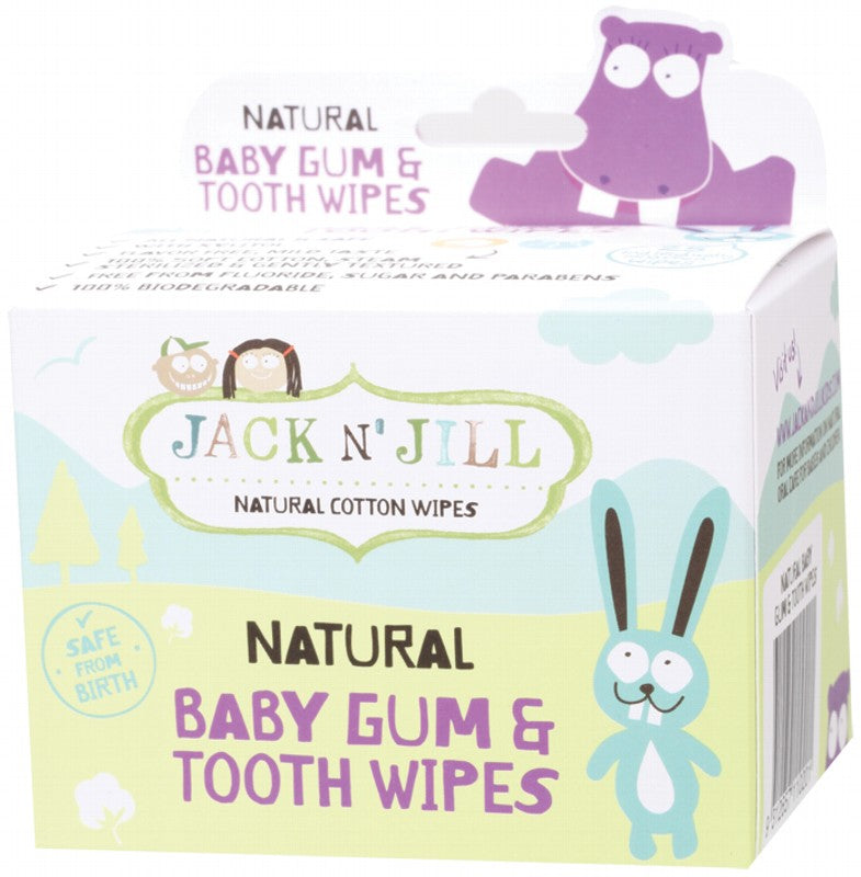 JACK N' JILL Baby Gum & Tooth Wipes 25