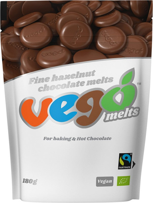 VEGO Chocolate Melts  Fine Hazelnut 180g