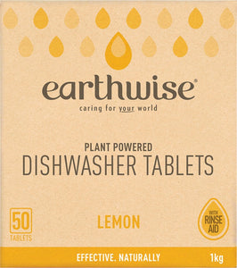 EARTHWISE Dishwasher Tablets  Lemon 50