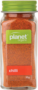 PLANET ORGANIC Spices  Chilli Powder 55g