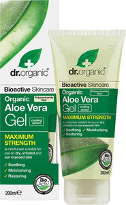 DR ORGANIC Aloe Vera Gel Maximum Strength  Organic Aloe Vera 200ml
