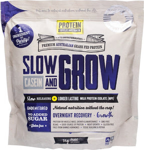 PROTEIN SUPPLIES AUSTRALIA Slow & Grow (Slow Release)  Pure 1kg