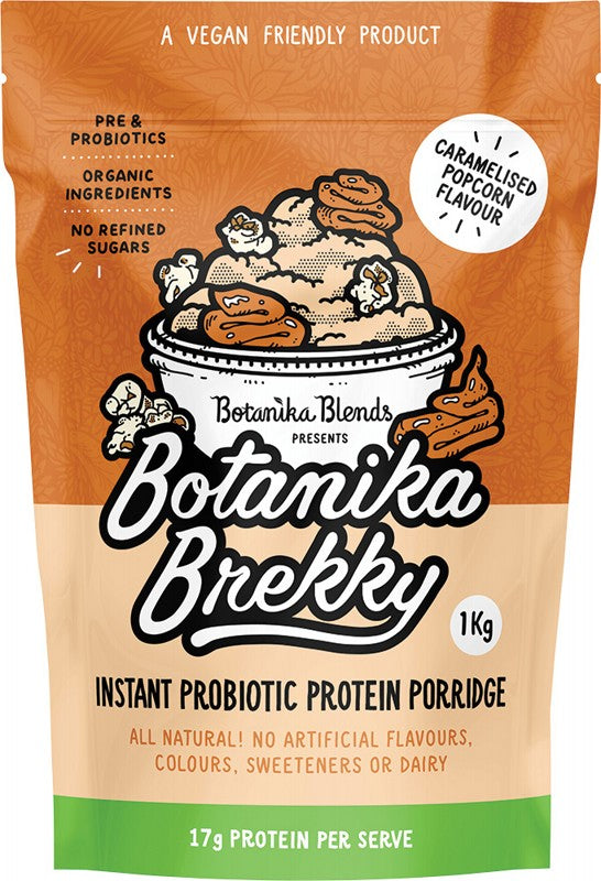 BOTANIKA BLENDS Botanika Brekky Probiotic Porridge  Caramelised Popcorn 1kg