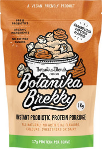BOTANIKA BLENDS Botanika Brekky Probiotic Porridge  Caramelised Popcorn 1kg