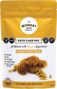 THE MONDAY FOOD CO Keto Cake Mix  Peanut Butter Cookie 250g